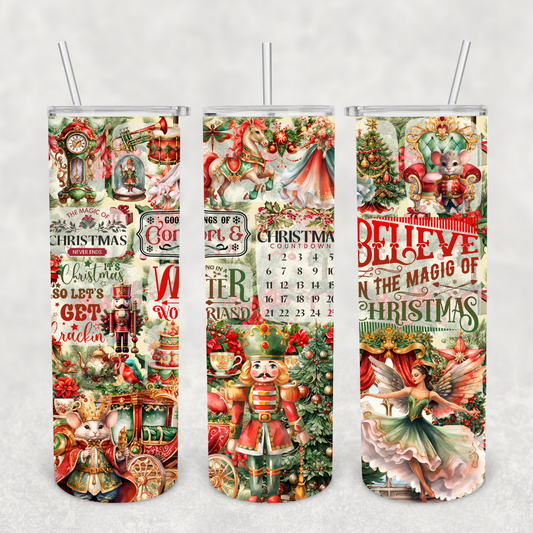 Nutcracker Christmas 20 oz Tumbler