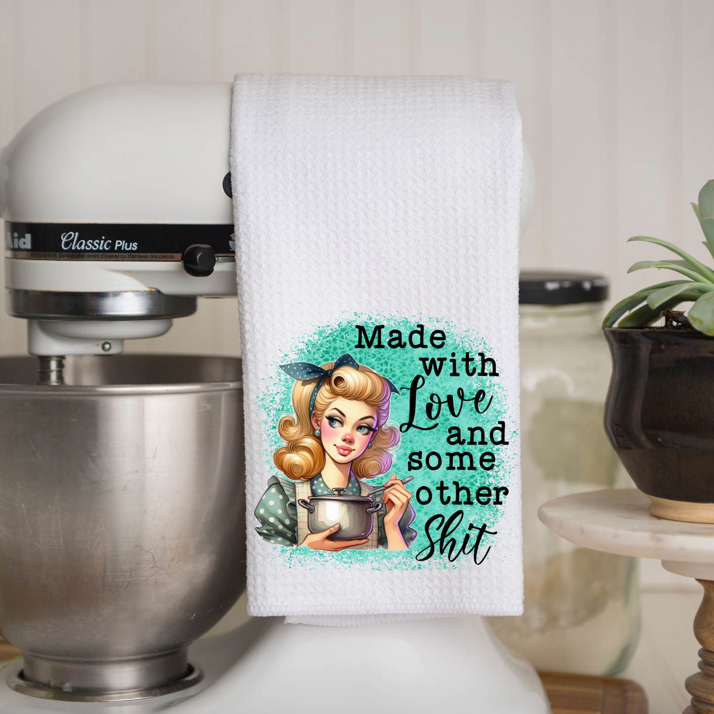 Made with Love Dishtowel