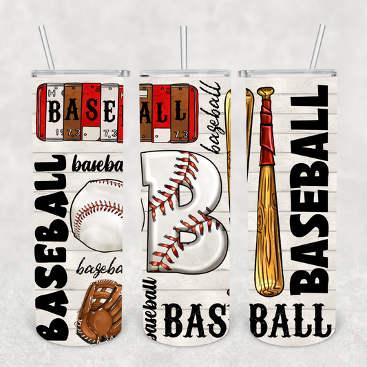 Baseball 20oz Tumbler