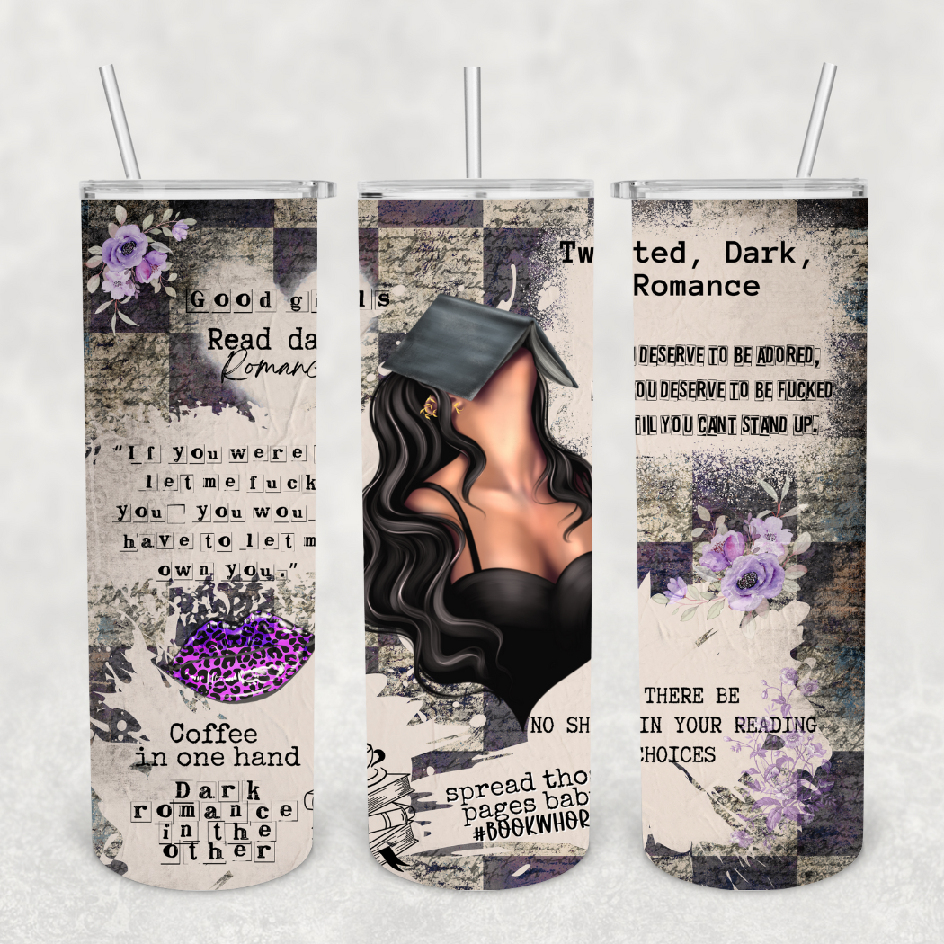 Dark Romance Smut Reader 20oz Tumbler