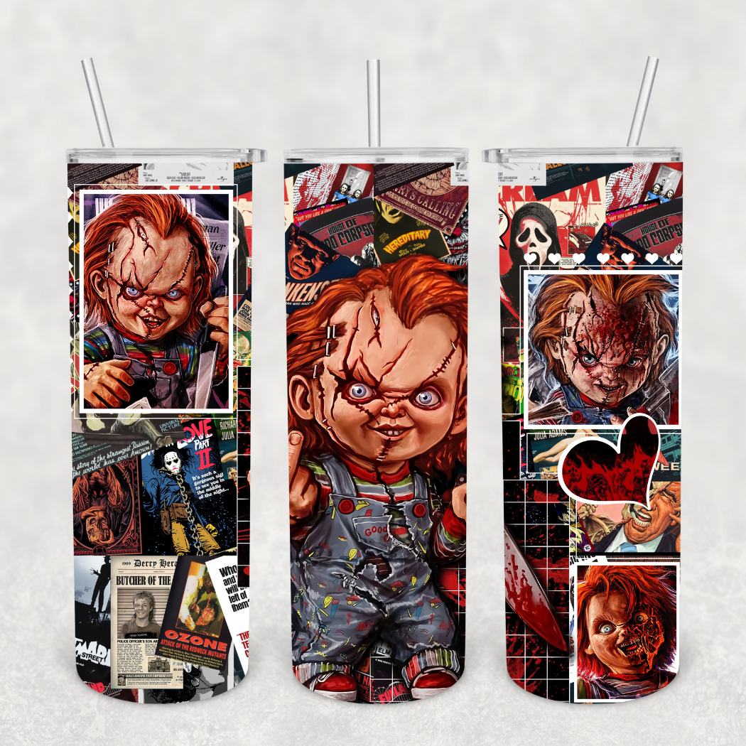 Chucky Collage 20oz Tumbler