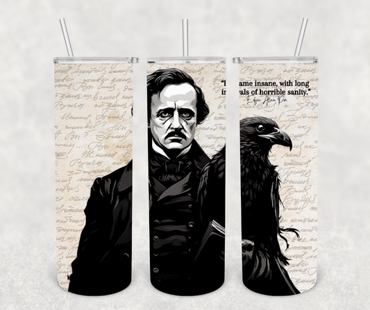 Edgar Allan Poe 20oz Tumbler