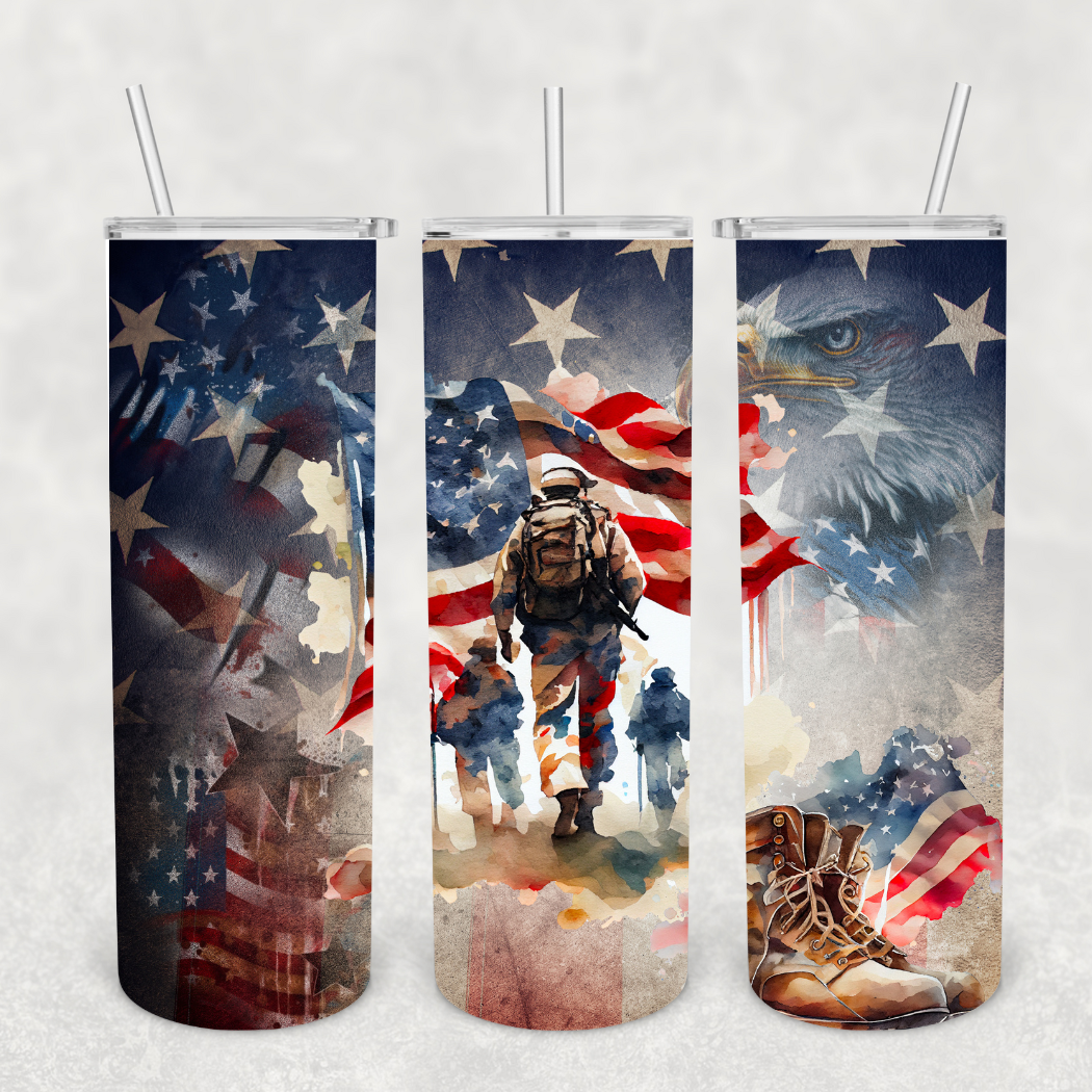 Veteran 20oz Tumbler